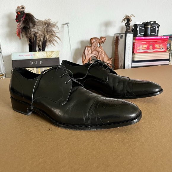 Salvatore Ferragamo Toe Cap Lace Up Dress Shoe main image 9